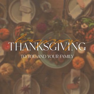 May your hearts be filled with gratitude for all that God has done this thanksgiving! 

Psalm 136:1 “O give thanks unto the LORD…”