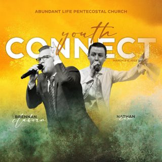 Connect 2022

March 3 - 7:30 PM
March 4 - 11:00 AM & 7:30 PM

Make plans to attend, we are expecting great things to happen!

#ALPCONNECT22 #mcminnvilleoregon #mcminnville #sheridanoregon #carltonoregon #newbergoregon #amityoregon #sherwoodoregon #abundantlife #apostolic #pentecostal #church #alpc #joinus