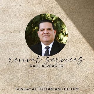We are excited to have Missionary Raul Alvear from Brazil with us tomorrow.  Come expecting great things!!