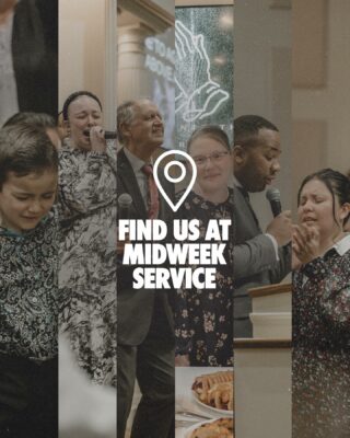 📍Join us tonight for our Midweek Service with Rev. Kerry Jones.